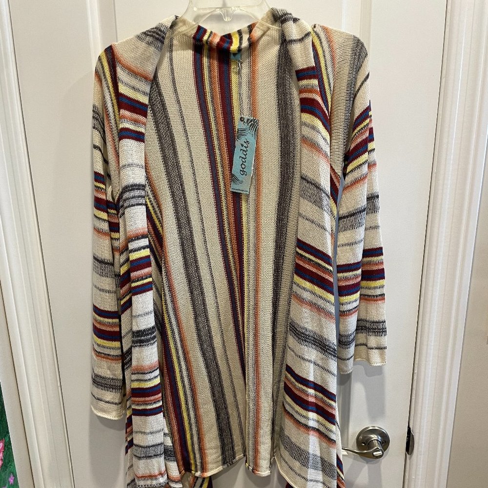 Goddis Knit Dream Kimono, Cardigan Sweater, Size Small, New with Tags